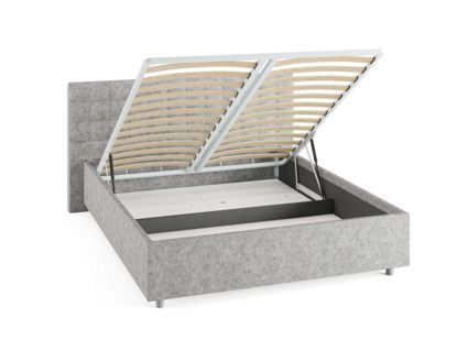 Кровать Сонум Siena Рогожка Марсала (с подъемным механизмом) 200х190