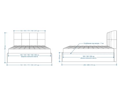 Кровать Lonax Алегра велюр Dolly-3 (с подъемным механизмом) 120х195