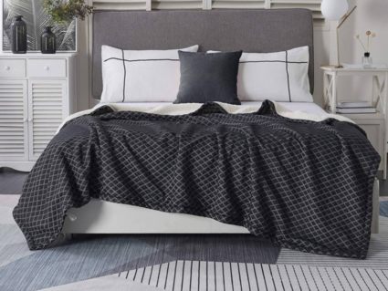 Покрывало Софи де Марко Гранд (темно-серое) 220х240