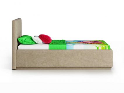 Кровать Nuvola Bianco Bravo cream (с подъемным механизмом)