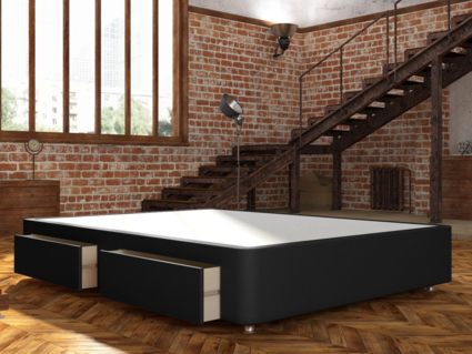 Кровать Mr.Mattress Site Box экокожа Black 269