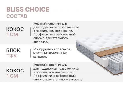 Матрас Димакс Bliss Choice уцененный 180х200