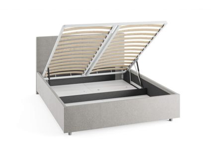 Кровать Сонум Prato Рогожка Марсала (с подъемным механизмом)