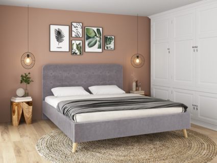 Кровать Sontelle Style Kipso Malta grey 269