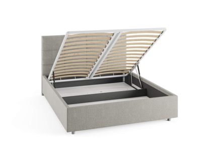 Кровать Сонум Caprice Рогожка Мокко (с подъемным механизмом) 80х200