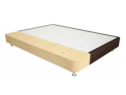 Кровать Mr.Mattress Fine Box экокожа Brown 270