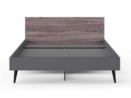 Кровать Сонум Ines Ясень анкор + серый 120х190