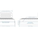 Кровать Lonax Венеция велюр Dolly-8 (с подъемным механизмом) 140х200