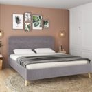 Кровать Sontelle Style Kipso Malta grey 80х200