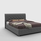 Кровать Sleeptek Premier 1 Рогожка Concept 03 200х200