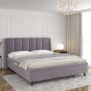 Кровать Sontelle Style Skordia Malta grey 180х200