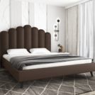 Кровать Sontelle Style Lixano Luxa Chocolate 120х200