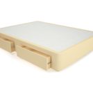 Кровать Mr.Mattress Site Box экокожа Beige 200х200