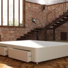 Кровать Mr.Mattress Site Box экокожа Beige 200х200